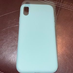 IPHONE XR MIDNIGHT GREEN SILICONE CASE